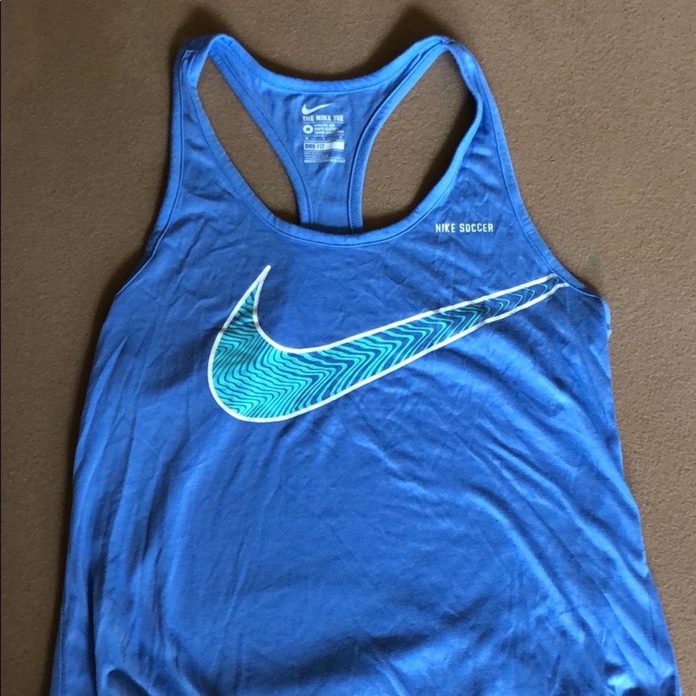 Nike racer back tank